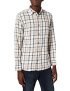 Jack & Jones Jorblaster Check Twill Shirt LS Camisa a Cuadros, Blanc De Blanc/Checks:/Slim Fit, L para Hombre