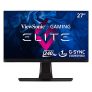 Viewsonic Elite XG270 Monitor Gaming 27″ Full HD, Panel IPS, 1 ms, 240 Hz, FreeSync, iluminación RGB, Altura Ajustable, Negro