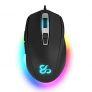 Newskill Helios – Ratón para Gaming con RGB iluminación RGB por fases y diferentes efectos de iluminación a través de un Software Personalizable (Sensor óptico hasta 10000 DPI) Color Negro