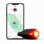 Curve Bike, Luz de Freno Trasera Inteligente para Bicicletas con Localizador GPS, Detección de Impactos, Alarma de Antirrobo, Notificaciones a tu Móvil, IPX7 Impermeable – Suscripción Incluida 6 Meses