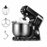 Batidora Amasadora Kealive, Batidora Amasadora Reposteria Profesional de 8 Velocidades, Robot de Cocina Batidora Multifunción de Bajo Ruido de 1200 W, Recipiente de Acero Inoxidable de 5.5L