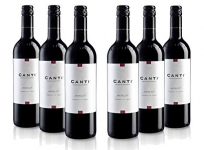 Canti Merlot Vino Tinto Seco Italiano – 6 Botellas X 750ml