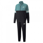 PUMA Power Colorblock Poly Suit Cl Chándal, Hombre, Azul Mineral, S
