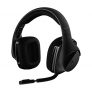 Logitech G533 Auriculares Inalámbricos para Gaming, 7.1 Surround DTS Headphone:X, Transductores 40mm Pro-G, Micrófono, 2,4 GHz Inalámbrico, Batería de 15 Horas, PC/Mac – Negro