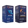 Control Preservativos Nature XL, Finissimo XL 48 ud – Pack 2 Cajas De Condones: 1x Tamaño Más Grande 24 ud y 1x Muy Finos y Más Grandes 24 ud, Lubricados, Ajuste Perfecto, Sexo Seguro (Pack Ahorro)