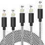 Charlore Cable Cargador Phone,[5Pack 1m1m2m2m3m]