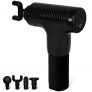 Pistola de masaje muscular de 6 velocidades, masajeador portátil de percusión manual, máquina de relajación vibrante del músculo Carbon Fiber