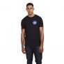 Nasa Core Logo Camiseta, Negro (Black Blk), Small para Hombre