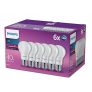 Philips – Bombilla LED 40W estándar E27 luz blanca cálida 230V, mate, no regulable pack 6