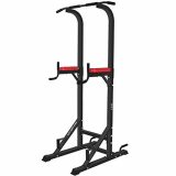 ISE Estación de Musculación, Torre de Gimnasio Entrenamiento Multifuncional, Multiestación con Barra de Dominadas Fitness, Power Tower de Pull-up para Ejercicio Fuerza Gimnasia Professional, SY-5607