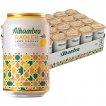 Alhambra Radler Lager Singular Cerveza – Pack de 24 Latas x 33 cl – 3 % Volumen de Alcohol