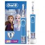 Oral-B Niños Cepillo De Dientes Eléctrico, 1 Mango De Frozen 2 De Disney Recargable Con Tecnología De Braun, Apto Para Niños Mayores De 3 Años
