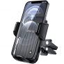 Amazon Brand – Eono Soporte Móvil Coche, Soporte de Teléfono para Rejilla de Ventilación con Rotación 360°, Sujeta Movil Coche Compatible con iPhone 13, 12, Samsung, Huawei, Xiaomi y Más