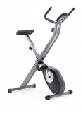 CADENCE Unisex – Bicicleta estática plegable SMARTFIT 100, negro y plata