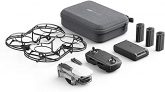 DJI Mavic Mini Combo – Dron Ultraligero y Portátil, Sin Care Refresh, Duración Batería 30 Minutos, Sin Tarjeta, Distancia Transmisión 2 Km, Gimbal 3 Ejes, 12 MP, Video HD 2.7K, 3 Baterías