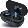 Auriculares Bluetooth con Caja de Carga Inalámbricos,Hi-Fi Sonido Estéreo In-Ear Auricular con IPX7 Impermeable Micrófono,para iPhone Android Xiaomi Samsung