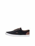 JACK & JONES Jfwvision Classic Mixed, Zapatillas Hombre, Gris (Anthracite Anthracite), 40 EU