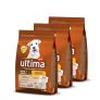 Ultima Pienso para Perros Adultos Mini con Pollo – 3 x 3kg: Total 9kg