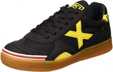 Munich Gresca Kid S, Zapatillas de Deporte, Negro/Amarillo, 35 EU