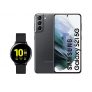 SAMSUNG Smartphone S21 5G 128 GB Gris con Watch Active 2