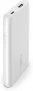 Belkin batería externa 5K Boost Charge (cargador portátil con puerto USB, 5000 mAh de capacidad, power bank para iPhone, AirPods, iPad, Pixel y dispositivos de Samsung entre otros), blanco