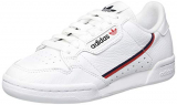 Adidas Continental 80, Zapatillas de Gimnasia Hombre, Blanco (FTWR White/Scarlet/Collegiate Navy FTWR White/Scarlet/Collegiate Navy), 44 2/3 EU