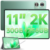 OUKITEL OT8 Tablet con Lapiz – 30GB+256GB(1TB TF), 2K Tablet 11 Pulgadas, 8800mAh,1920 * 1200 Pixels, 4-Altavoces, Android 13 Tablet Gaming, Google GMS, Widevine L1, TÜV, Dual Sim, 5G WiFi – Verde