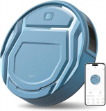 OKP Robot Aspirador, Succión de 2100 Pa, Superfino y Silencioso, Autocargable Aspiradora Robot, Compatible con App,Alexa,Google, Ideal para Pelo de Mascotas, Piso y Alfombra