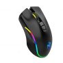 Zienstar-Ratón Inalámbrico para Juegos de 2,4 GHz con Retroiluminación RGB,Puerto de Carga Rápida Tipo C (Negro Mate)