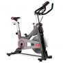 FITFIU BESP-50 – Bicicleta Indoor con disco inercia 11kg, múltiples niveles de resistencia, manillar de triatlón, Pulsómetro y pantalla LCD, Bici para casa entrenamiento Cardio y Fitness