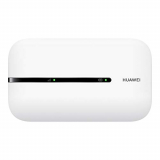 HUAWEI Mobile WiFi E5576 – Router WiFi móvil 4G LTE (CAT4) con punto de acceso, Velocidad de descarga de hasta 150Mbps, Batería recargable de 1500mAh, No requiere configuración, WiFi portátil Blanco