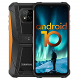 Móvil Libre Resistente,Ulefone Armor 8 Android 10 Smartphone 4G, Batería 5580mAh, Helio P60 4GB + 64GB, Cámara Trasera Triple de 16MP, 6.1 HD+Pulgada IP68 Móvil Resistente, NFC,Huella Digital.Naranja