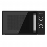 Cecotec Microondas de 20 Litros Grandheat 3030. 700 W, 6 Niveles de Potencia, Revestimiento Anti-Dirt iTech y Tecnología 3DWave, Modo Descongelación, Temporizador, Negro