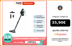 Cecotec Conga ThunderBrush Duostick Aspirador vertical 3 en 1. Tecnología ciclónica sin bolsas. Gran depósito|Aspiradoras|