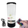 POHOVE Lámpara de medusas regulable con control remoto, lámpara de medusas eléctrica Fantasía Led Luz de noche de medusas Lámpara de estado de ánimo, carga USB