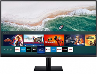 Samsung SMART S32M502 – Monitor SMART de 32» FullHD (1920×1080), Smart TV Apps, altavoces, WIFI, Bluetooth, VA, diseño sin marcos), Negro