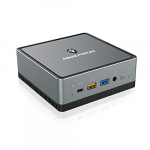 Mini PC AMD Ryzen 5 Pro 2500U Quad Core Ampliable 16 GB DDR4 / 512 GB SSD Mini Ordenador de sobremesa con Windows 10 Pro, Puerto HDMI DP y USB C, BT 5.1
