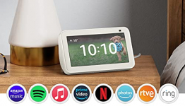 Nuevo Echo Show 5 (2.ª generación, modelo de 2021) | Pantalla inteligente con Alexa y cámara de 2 MP | Blanco