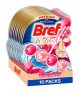 Bref Deluxe Magnolia Cesta WC (pack de 10 unidades), limpia baño para un WC siempre limpio y fresco, limpiador de baños con fórmula antical que elimina la suciedad