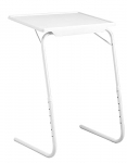 Jocca – Mesa Auxiliar Plegable Sofá Salón | Mesa con altura Regulable | Mesas Plegables Pequeñas | Ahorro de Espacio