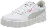 PUMA CARINA L PS, Zapatillas, Niñas, Blanco (Puma White/Puma White/Gray Violet), 29 EU