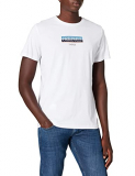 Jack & Jones Jorbooster tee SS Crew Neck Oct 21 Camiseta, White/Fit:std/Scan, M para Hombre