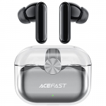 ACEFAST Auriculares Inalámbricos Bluetooth 5.2 Deportivos, Cancelación de Ruido CVC 8.0 Qualcomm aptX, Controlador Dinámico Grande 13mm, Micrófono Buenísimo, Sonido HiFi, Control Táctil, 30h, In-Ear