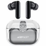 ACEFAST Auriculares Inalámbricos Bluetooth 5.2 Deportivos, Cancelación de Ruido CVC 8.0 Qualcomm aptX, Controlador Dinámico Grande 13mm, Micrófono Buenísimo, Sonido HiFi, Control Táctil, 30h, In-Ear