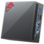 NiPoGi AM06PRO Mini PC 32GB DDR4,AMD Ryzen 5 5500U Mini Ordenador (6C/12T, hasta 4,0 GHz),512 GB M.2 NVMe SSD Mini Computadora con Dual Ethernet,HDMI+DP+Type-C 4K@60Hz para Educación/Oficina