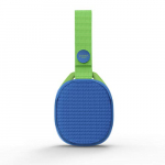 Vieta Pro Altavoz Kids – Altavoz portátil, Bluetooth 5.0, Radio FM, Reproductor USB, Micrófono, entrada aux-in, resistencia al agua IPX7, función true wireless, 5 h de batería. Acabado en azul y verde