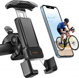 Soporte Movil Bicicleta, bedee Anti Vibración Soporte Motocicleta, Rotación 360° Soporte Manillar para iPhone 13, 12 Pro MAX, 11 Pro, XS MAX, XR, Samsung S10 S9 S8, Huawei, 4.7-7.0″ Smartphones