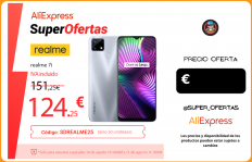 realme 7i Teléfono móvil Versión global 4GB RAM 64GB ROM Procesador para juegos MTK Helio G85 Triple cámara de 48MP AI Carga de 6000mAh 18W; 25€ Código: SDREALME25, 8.10th 10:00AM~8.11th 09:59 AM|Teléfonos móviles|