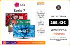 LG Serie 7, UN7100, UN7400 y UN7300 (con Magic Control), Smart TV 4K, 43, 49, 50″ y 55″ , televisión Ultra HD, LED, pantalla IPS|Smart TV|