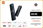 Xiaomi Mi TV Stick Smart Android TV 9.0 Quad core Dolby DTS HD Decodificación dual Asistente de Google Netflix, versión global|Palo de TV|